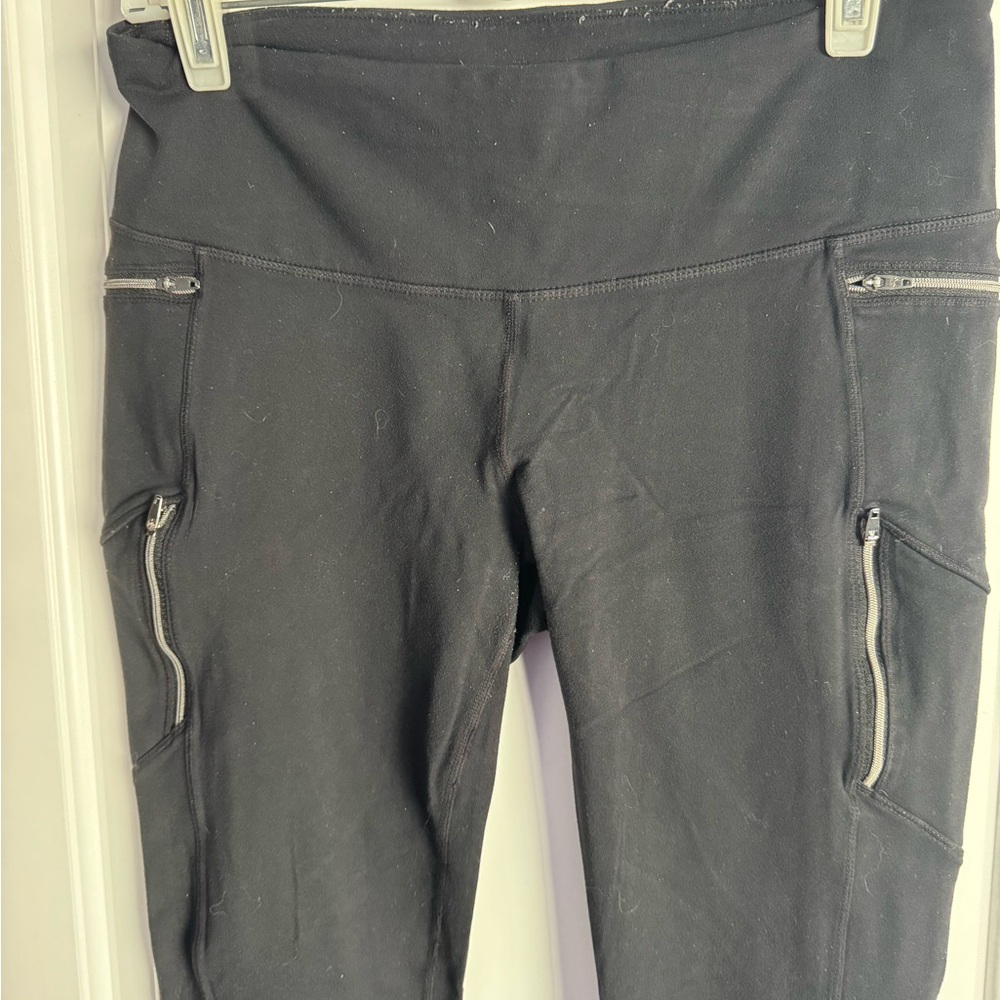 ATHLETA, black, M/L, some wear